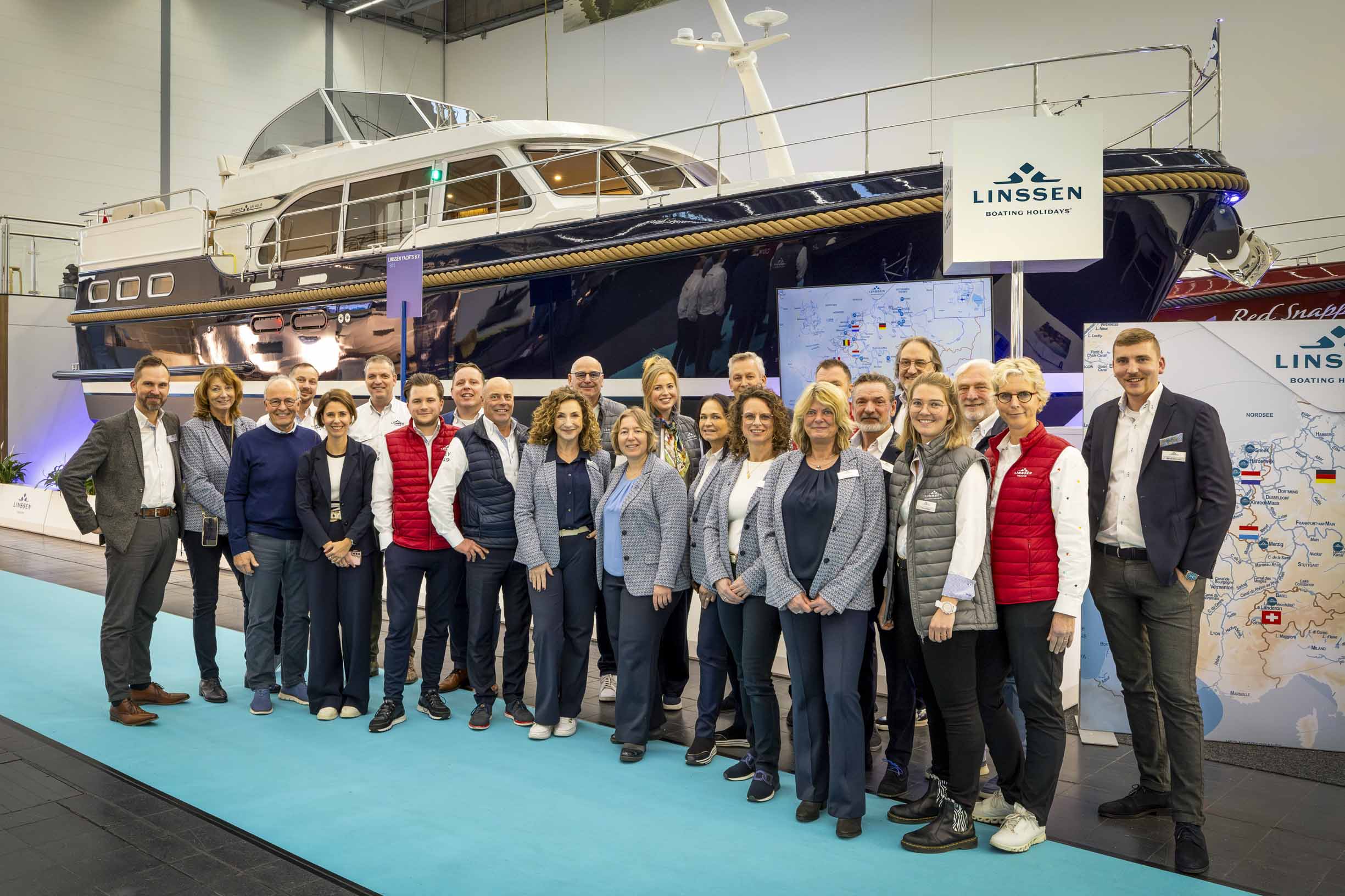 Bezoek Linssen Yachts op BOOT Düsseldorf 2026