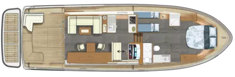 Linssen 50 SL Sedan layout