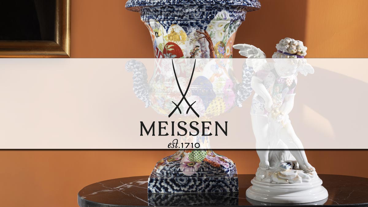 World-famous Meissen porcelain manufactory