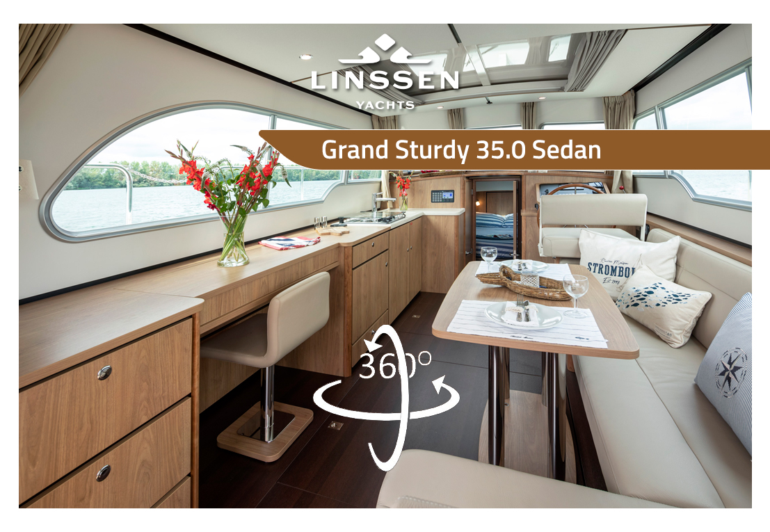 360 degree panorama of Linssen Grand Sturdy 35.0 Sedan