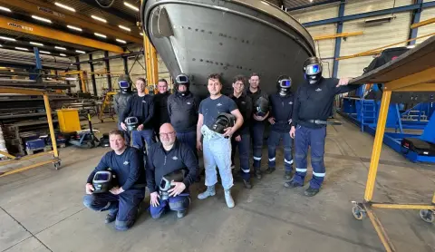 Linssen Yachts 3M Speedglas G5-01 lashelmen