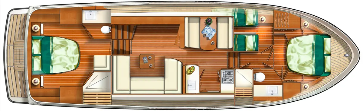 Layout pre owned Linssen Grand Sturdy 45.0 AC ref 3627