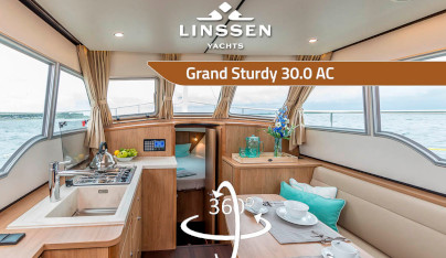 360 degree panorama of Linssen Grand Sturdy 30.0 AC