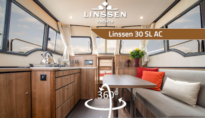 360 degree panorama of Linssen 30 SL AC