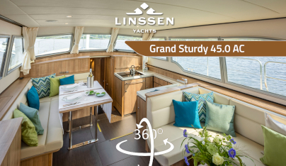 360 degree panorama of Linssen Grand Sturdy 45.0 AC INTERO