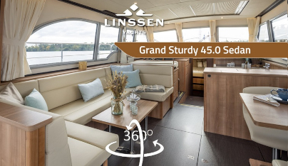 360 degree panorama of Linssen Grand Sturdy 45.0 Sedan INTERO