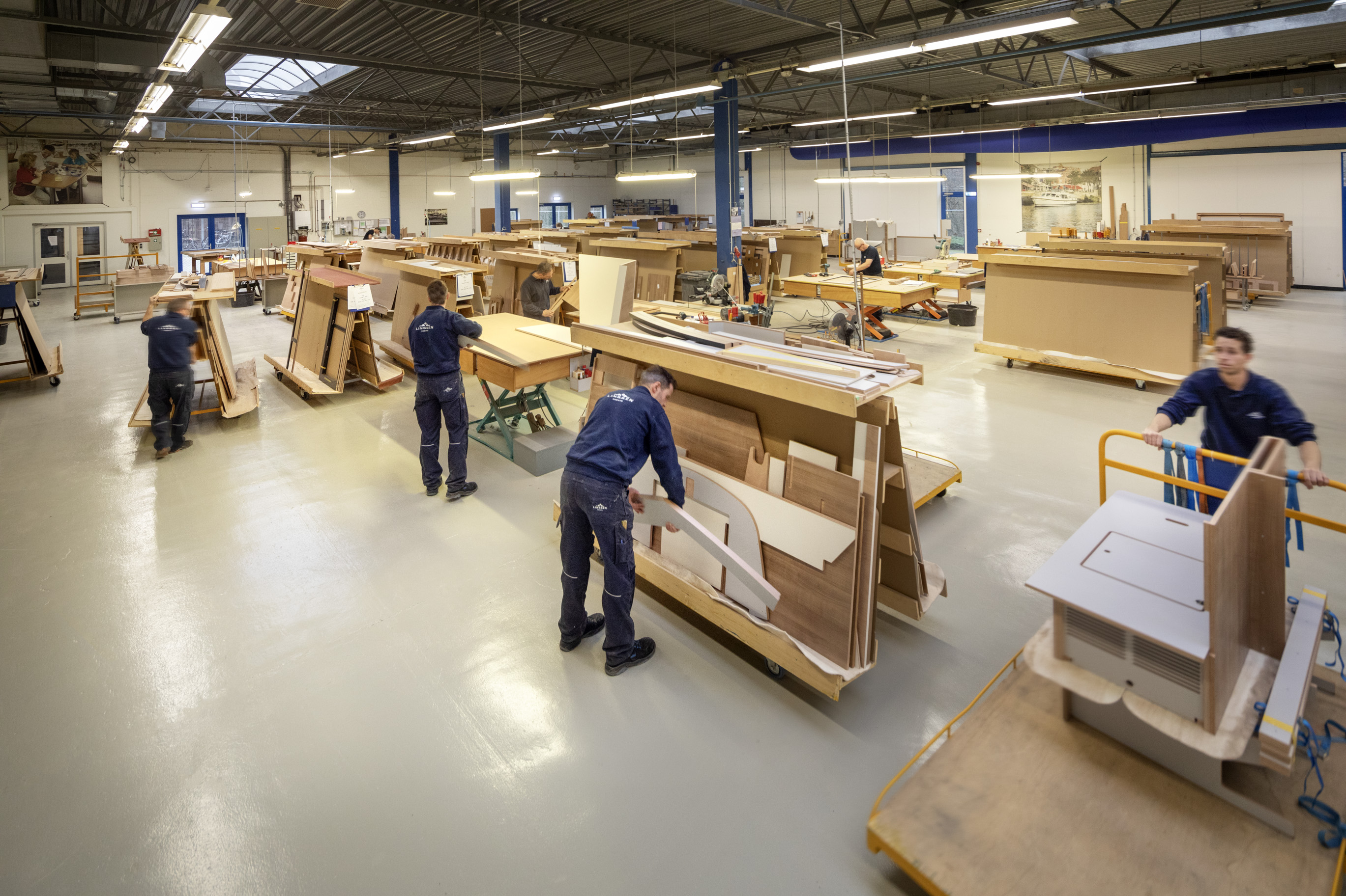 Werken in de jachtbouw - meubelmaker